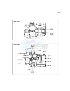 VULCAN_S_ABS EN650BFF XX (EU ME A(FRICA) drawing Crankcase Bolt Pattern