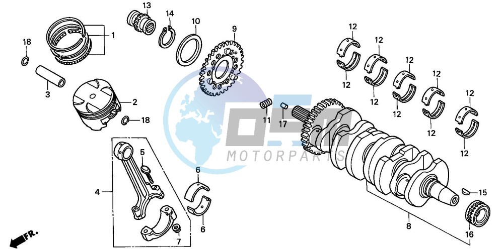 CRANKSHAFT/PISTON