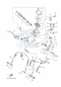 MT-07 MTN690-U (BHH5) drawing FRONT MASTER CYLINDER