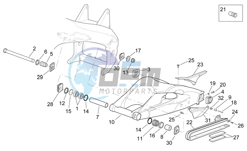 Swing arm