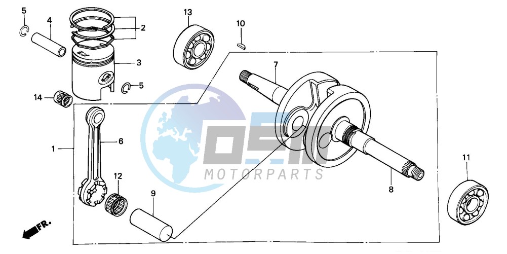 CRANKSHAFT/PISTON