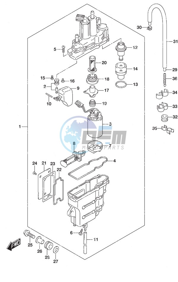 Fuel Vapor Separator