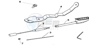 GL1800A ED drawing CB ANTENNA (LONG)