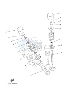 MTN320-A MTN-320-A MT-03 (B9A3) drawing VALVE