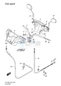 UK110NE ADDRESS EU drawing HANDLEBAR