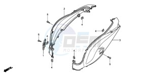 PES150R 125 drawing BODY COVER