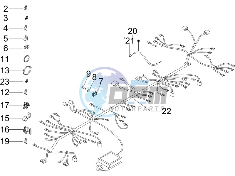 Main cable harness