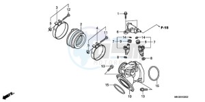 VT750C9 Korea - (KO) drawing INTAKE MANIFOLD