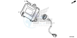 TRX420FM1G TRX420 Europe Direct - (ED) drawing METER