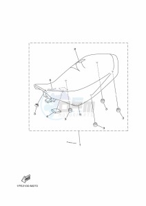 YFM700R (BCXS) drawing SEAT