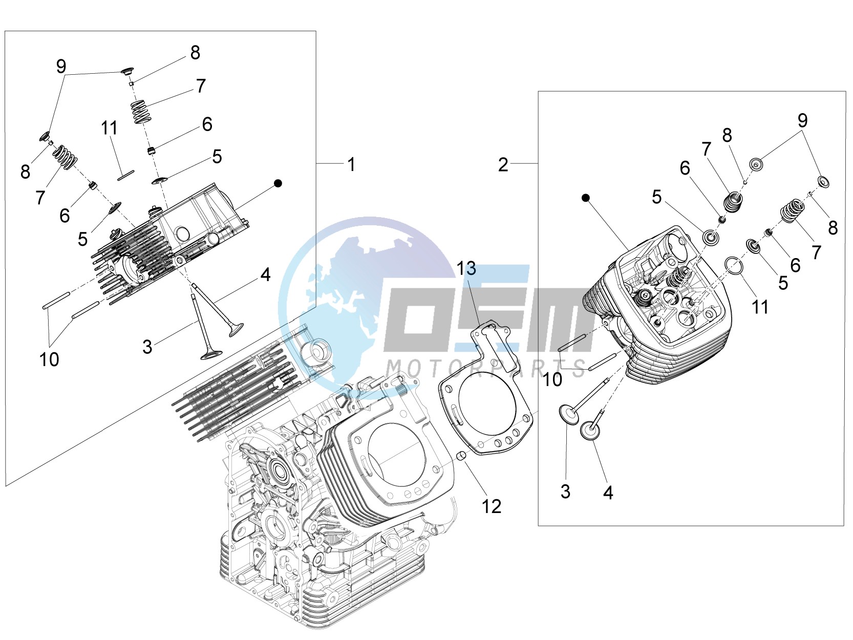 Cylinder head - Cover