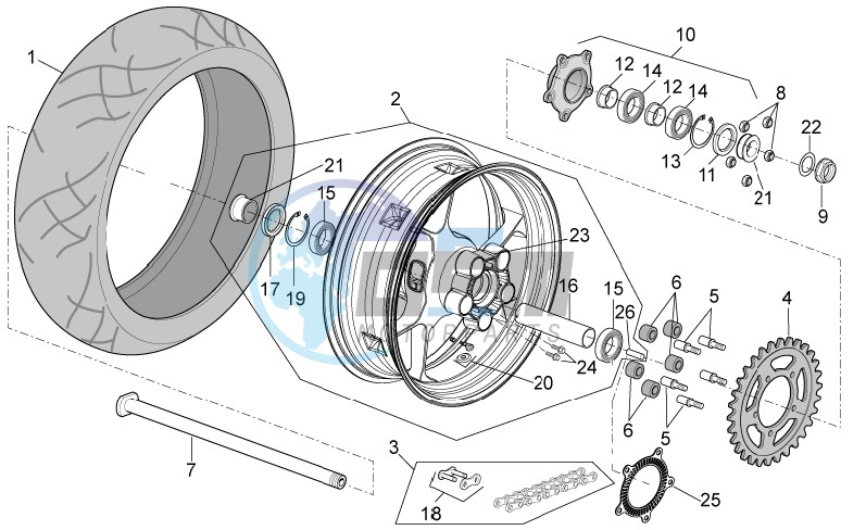 Rear Wheel