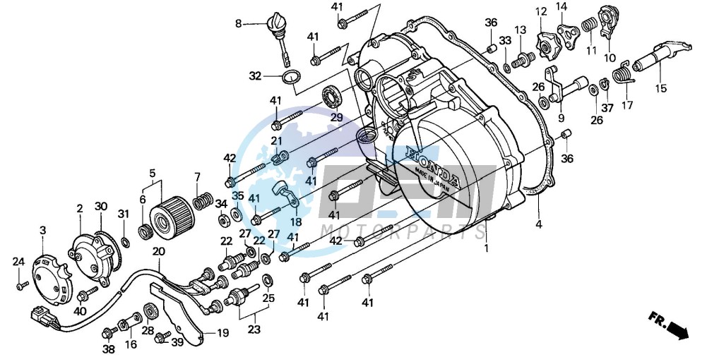 RIGHT CRANKCASE COVER