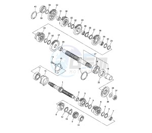 FZ8-S 800 drawing TRANSMISSION