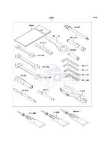 ZX 1200 A [NINJA ZX-12R] (A2) [NINJA ZX-12R] drawing OWNERS TOOLS