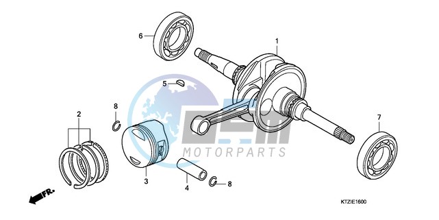 CRANKSHAFT/PISTON