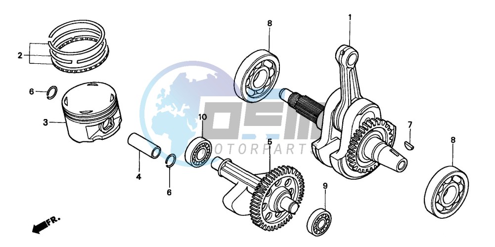 CRANKSHAFT/PISTON