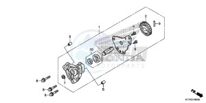 CBR125RF CBR125R 2ED - (2ED) drawing OIL PUMP