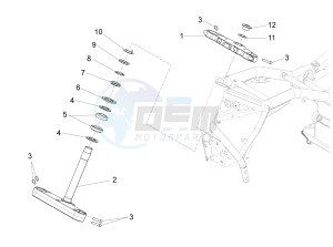 California 1400 Touring SE ABS 1380 USA CND drawing Stuur