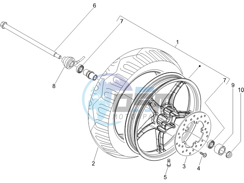 Front wheel