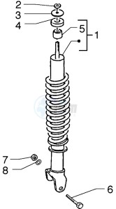 ICE 50 drawing Rear Shock absorber