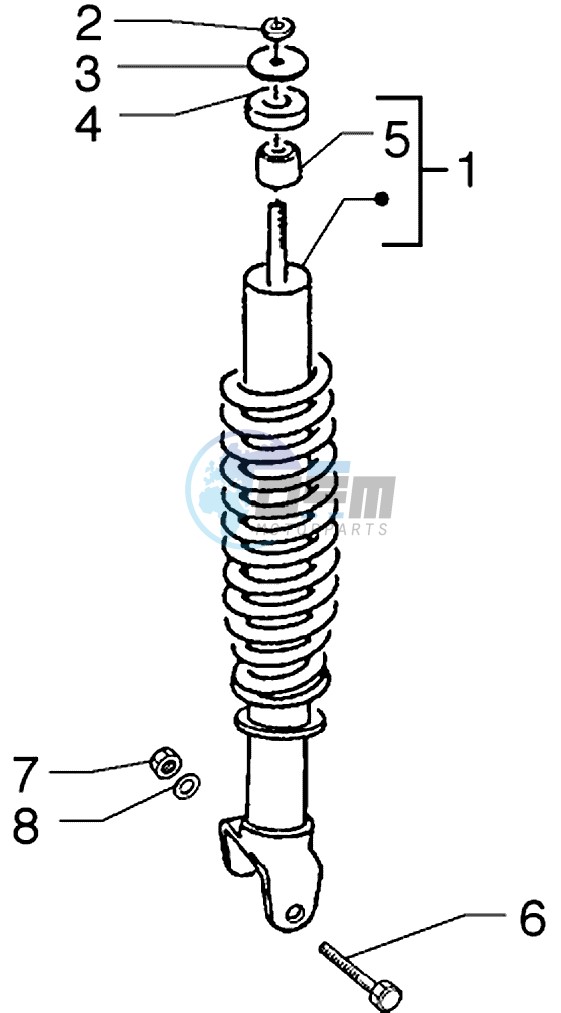 Rear Shock absorber