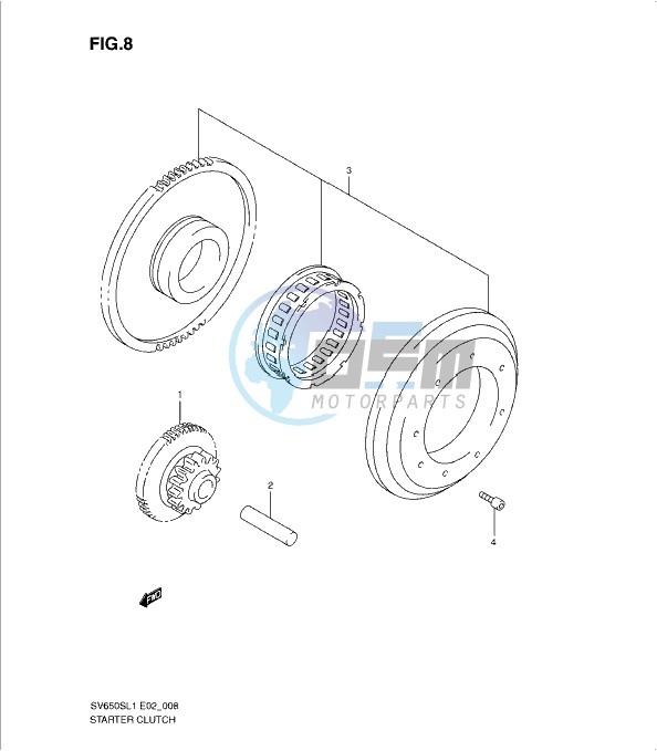 STARTER CLUTCH