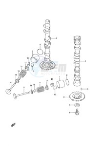 DF 40A drawing Camshaft