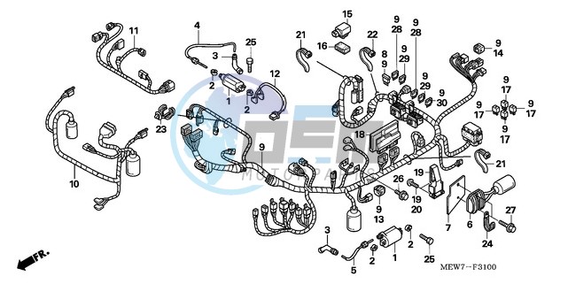 WIRE HARNESS/ IGNITION COIL