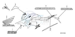 CB1000R9 UK - (E / MPH) drawing MARK