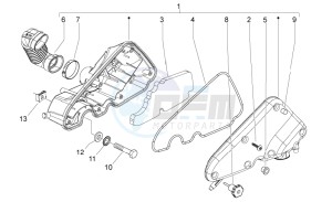 Sport City One 50 4t 4v USA-Canada USA CANADA drawing Air box