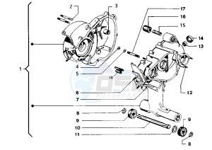 FL2 HP 50 drawing Crankcase