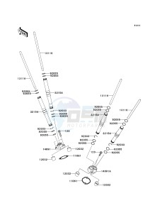 VN 2000 A [VULCAN 2000] (A1-A2) [VULCAN 2000] drawing PUSH ROD