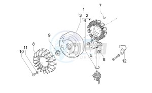 Sport City One 50 2t 2v e3 drawing Cdi magneto assy