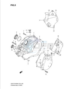 GSX-R1000 drawing CRANKCASE COVER