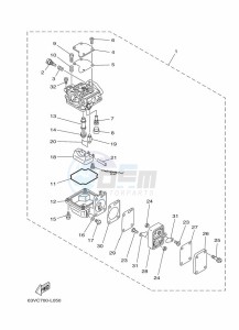 9-9FMHL drawing CARBURETOR