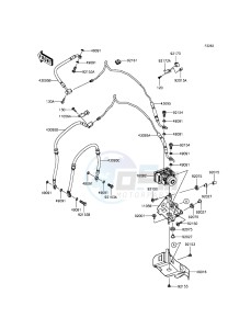 NINJA_ZX-6R_ABS ZX636FDF FR GB XX (EU ME A(FRICA) drawing Brake Piping