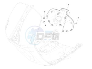 946 150 4T 3V ABS (NAFTA, APAC) AU, CN, JP, RI, TW, USA) drawing Front glove-box - Knee-guard panel