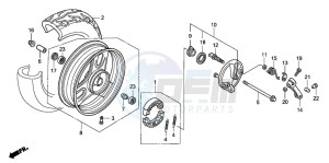 NVS504SH 502 drawing FRONT WHEEL