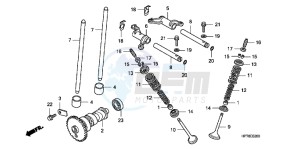 NC750DH NC750D ED drawing THERMOSTAT