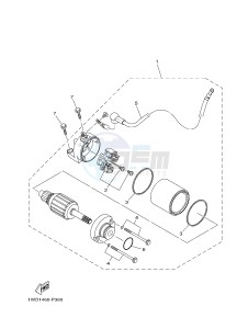 YZF-R25A 249 (BS82) drawing STARTING MOTOR