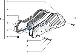 Zip 95 drawing Air Cleaner