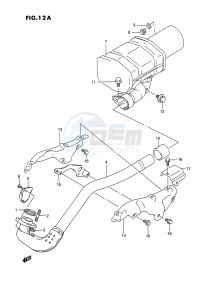 LT-F250 (E28) drawing MUFFLER (MODEL L)