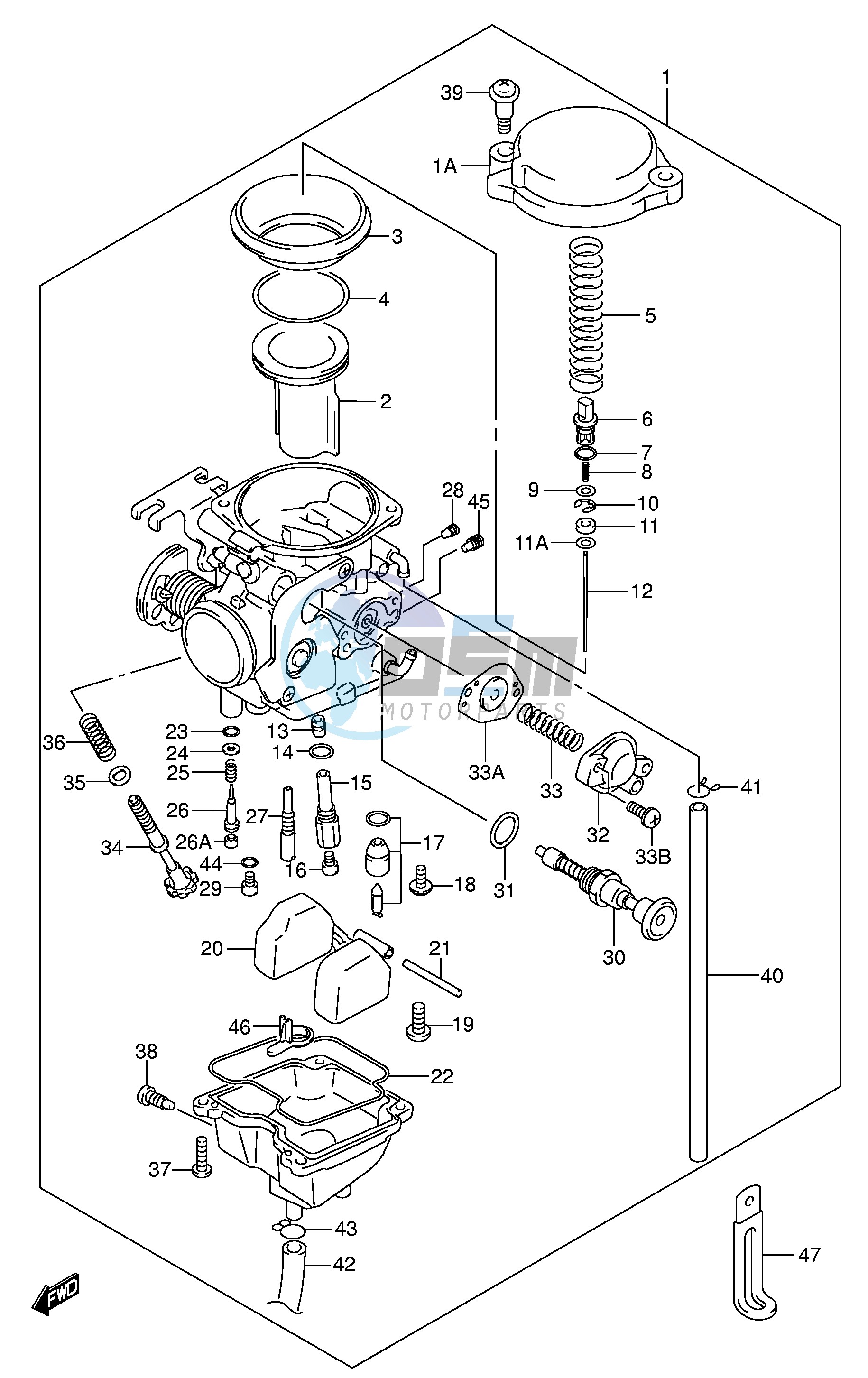 CARBURETOR (E33)