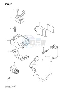 UH125 BURGMAN EU drawing ELECTRICAL