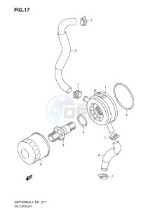 GSF-1250S ABS BANDIT EU drawing OIL COOLER