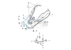 YN R NEO'S 50 drawing FOOTREST -STAND