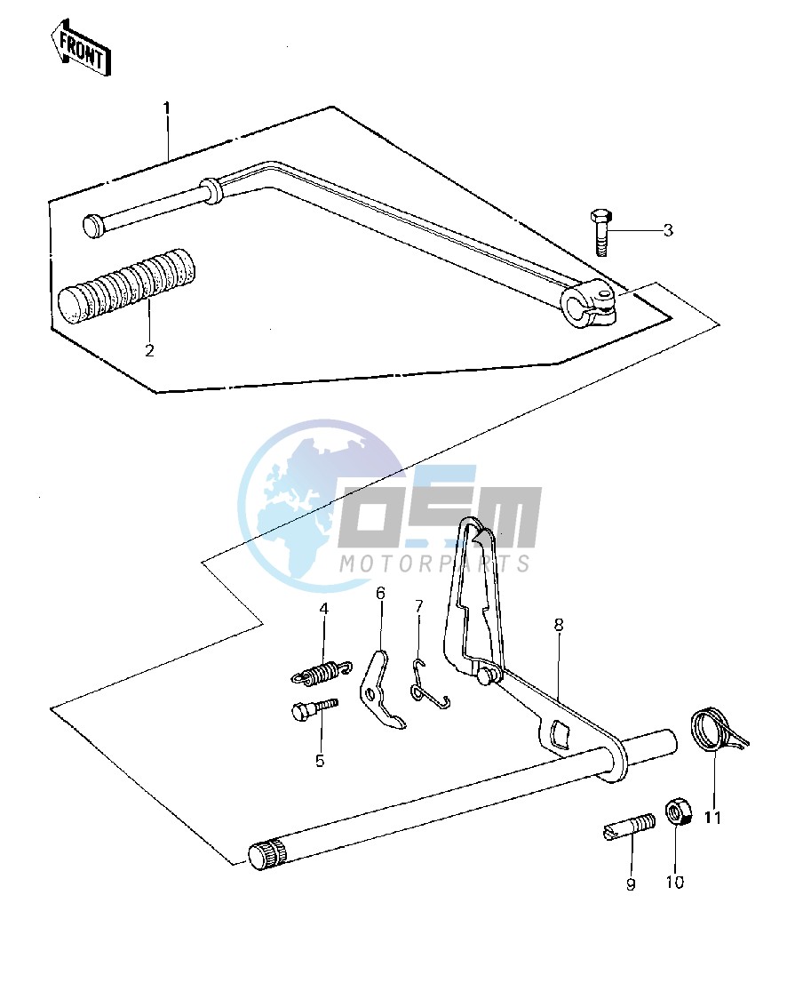 GEAR CHANGE MECHANISM -- 77-78 A1_A2_A2A- -