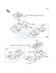 KVF 650 B [PRAIRIE 650 4X4 ADVANTAGE CLASSIC] (B2) [PRAIRIE 650 4X4 ADVANTAGE CLASSIC] drawing CARRIER-- S- -