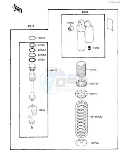 KX 80 N [BIG WHEEL] (N1) [BIG WHEEL] drawing SHOCK ABSORBER-- S- -